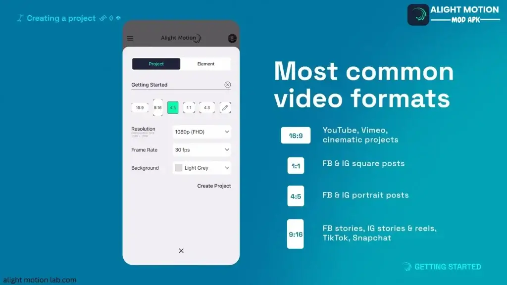 Supported Video Formats